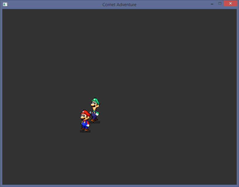 Comet Adventure build 527 running under Windows 8.1
