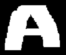 An A drawn by Nekori in Windows 1.0, during the <a href='https://www.youtube.com/watch?v=RS0vMHF5k8s'>Upgrade Saga II</a>