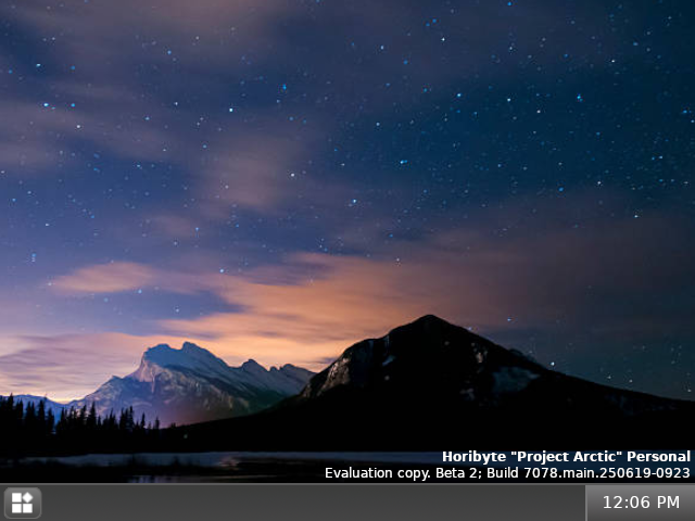 Horibyte Arctic Personal Beta 2 Build 7078