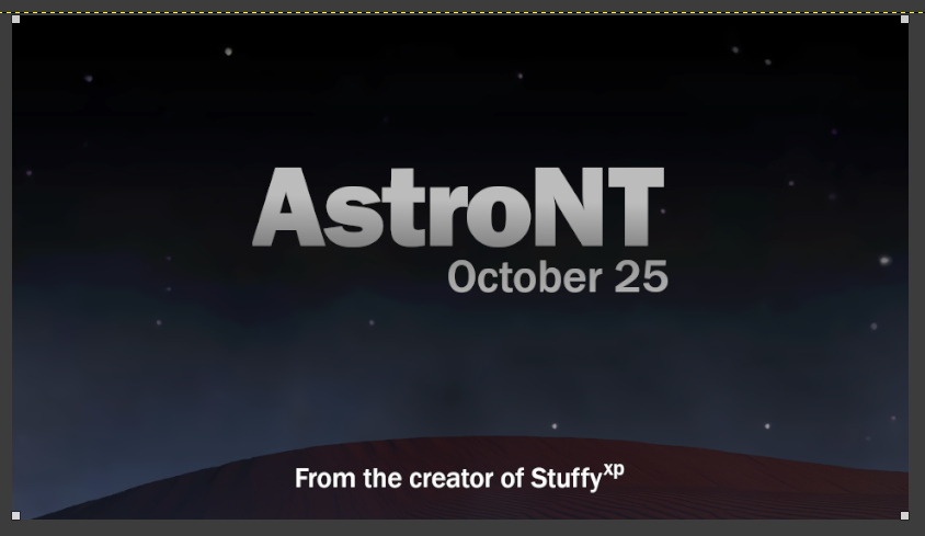 Early version of the teaser. The date shown is for the channel trailer.