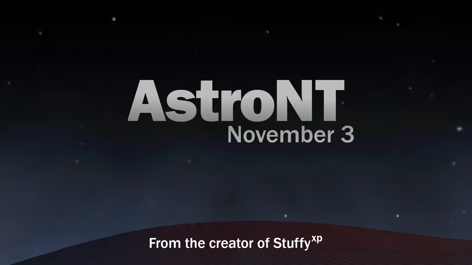 AstroNT Launch Teaser. The date shown is for the first actual video.
