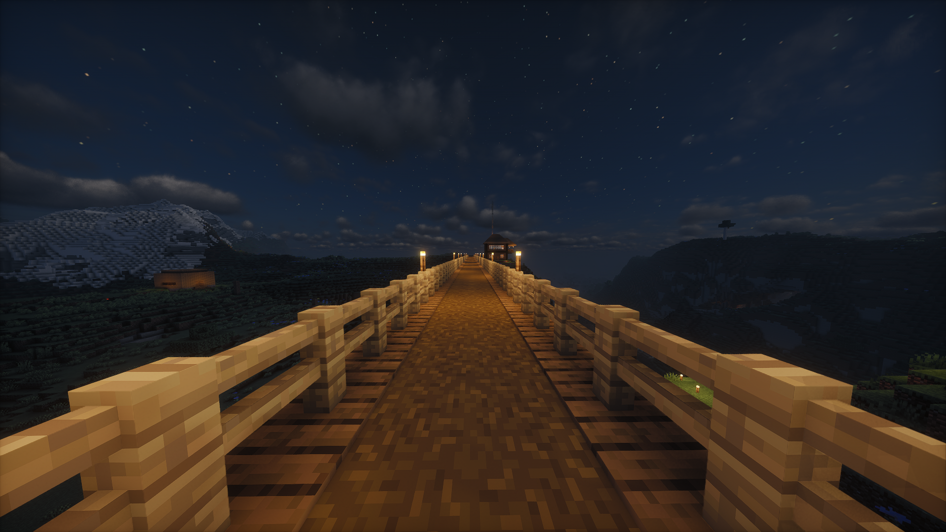 A Horicraft (2) bridge going from KayAurora's house to Nekori's house