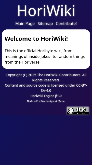 Beta 1.0's mobile UI