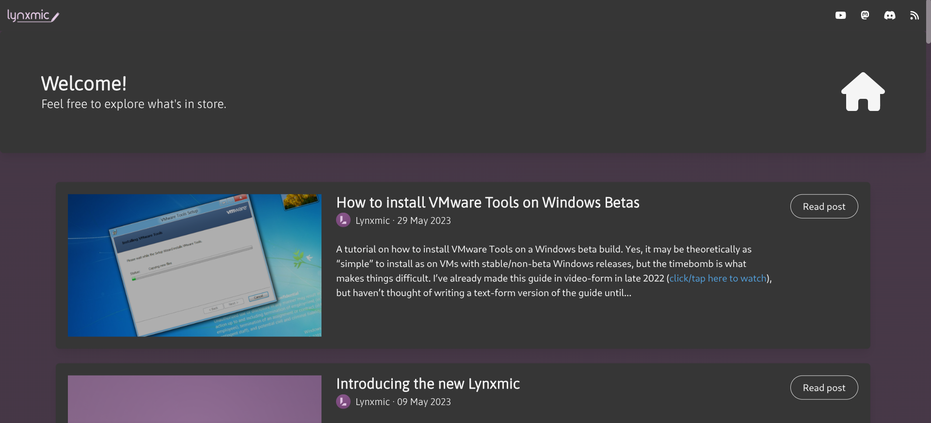 The Lynxmic Blog on 31 October 2023